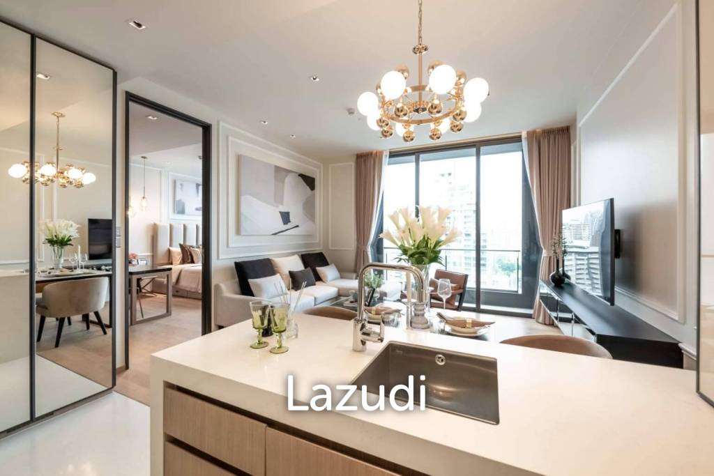 1 Bed 2 Bath 54.39 SQ.M. BEATNIQ Sukhumvit 32