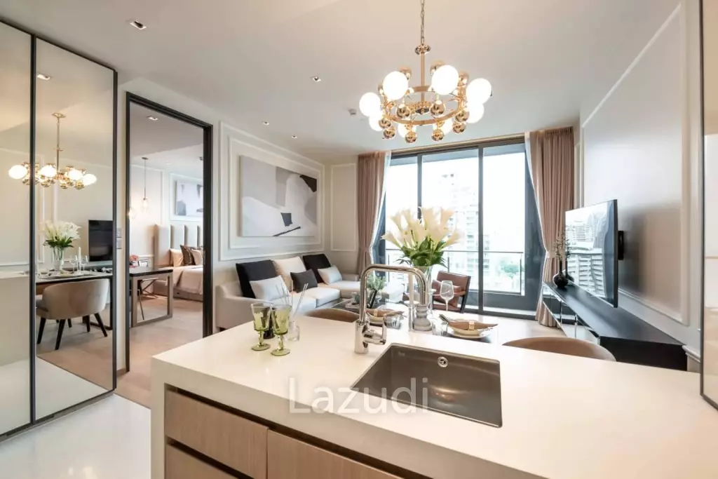 1 Bed 2 Bath 54.39 SQ.M. BEATNIQ Sukhumvit 32