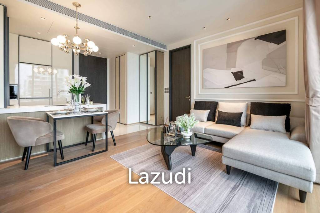 1 Bed 2 Bath 54.39 SQ.M. BEATNIQ Sukhumvit 32