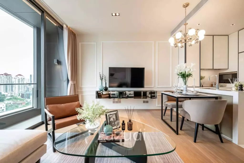 1 Bed 2 Bath 54.39 SQ.M. BEATNIQ Sukhumvit 32