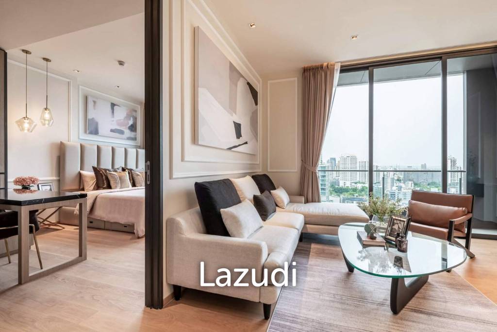 1 Bed 2 Bath 54.39 SQ.M. BEATNIQ Sukhumvit 32