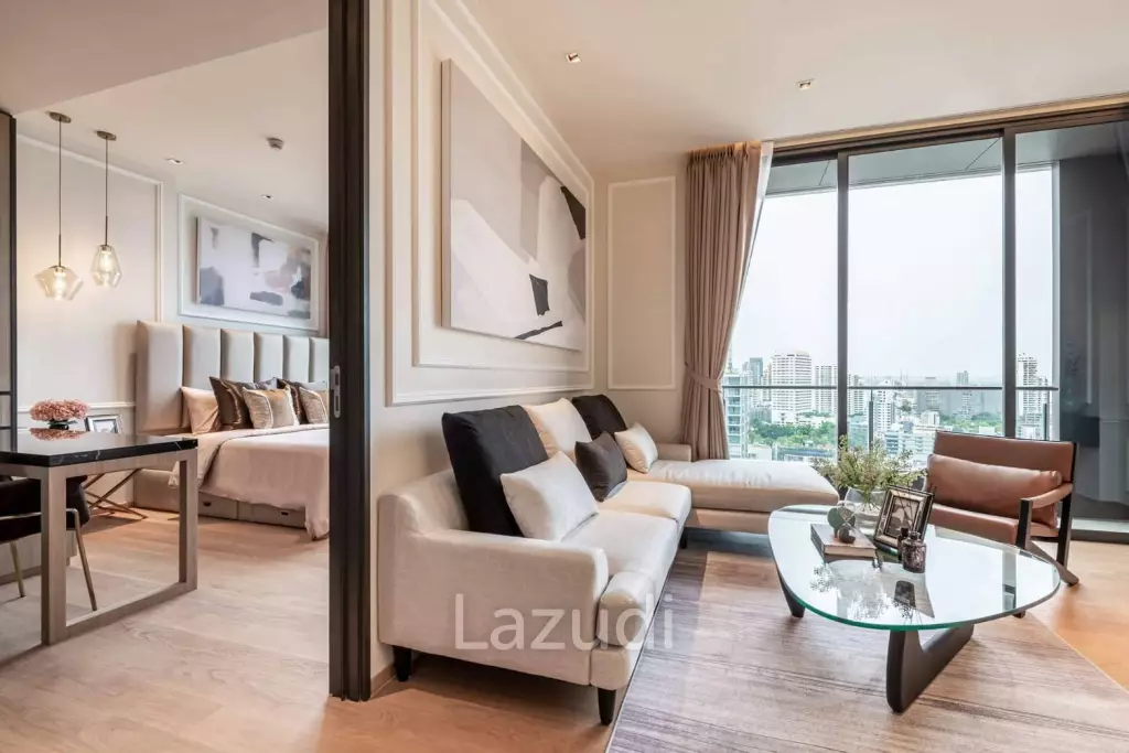 1 Bed 2 Bath 54.39 SQ.M. BEATNIQ Sukhumvit 32