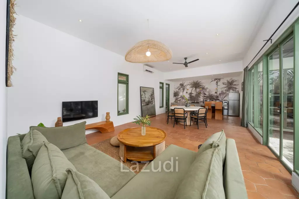 Newly Renovated 4-Bedroom Leasehold Villa in Canggu – Berawa | Private Pool, Only 5-Min Walking to Beach