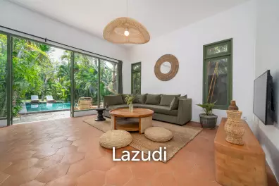 Newly Renovated 4-Bedroom Leasehold Villa in Canggu – Berawa | Private Pool, Only 5-Min Walking to Beach