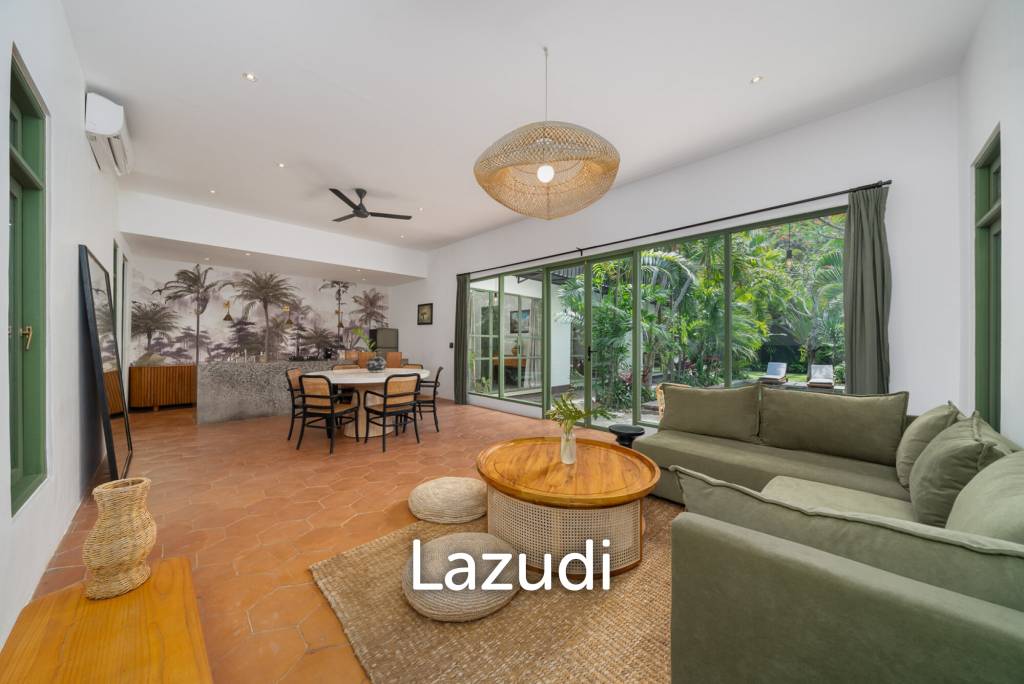 Newly Renovated 4-Bedroom Leasehold Villa in Canggu – Berawa | Private Pool, Only 5-Min Walking to Beach