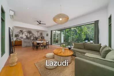 Newly Renovated 4-Bedroom Leasehold Villa in Canggu – Berawa | Private Pool, Only 5-Min Walking to Beach