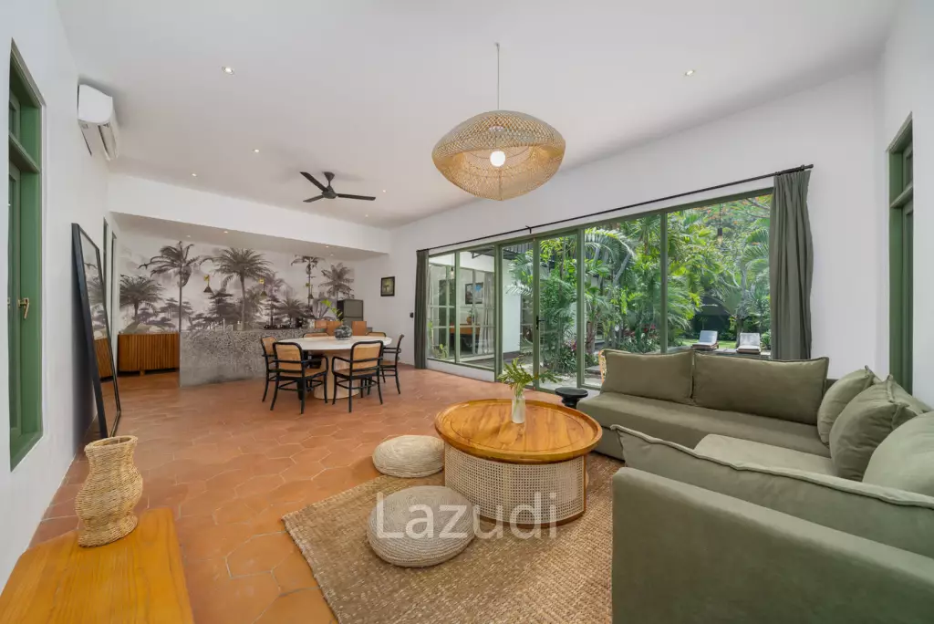 Newly Renovated 4-Bedroom Leasehold Villa in Canggu – Berawa | Private Pool, Only 5-Min Walking to Beach