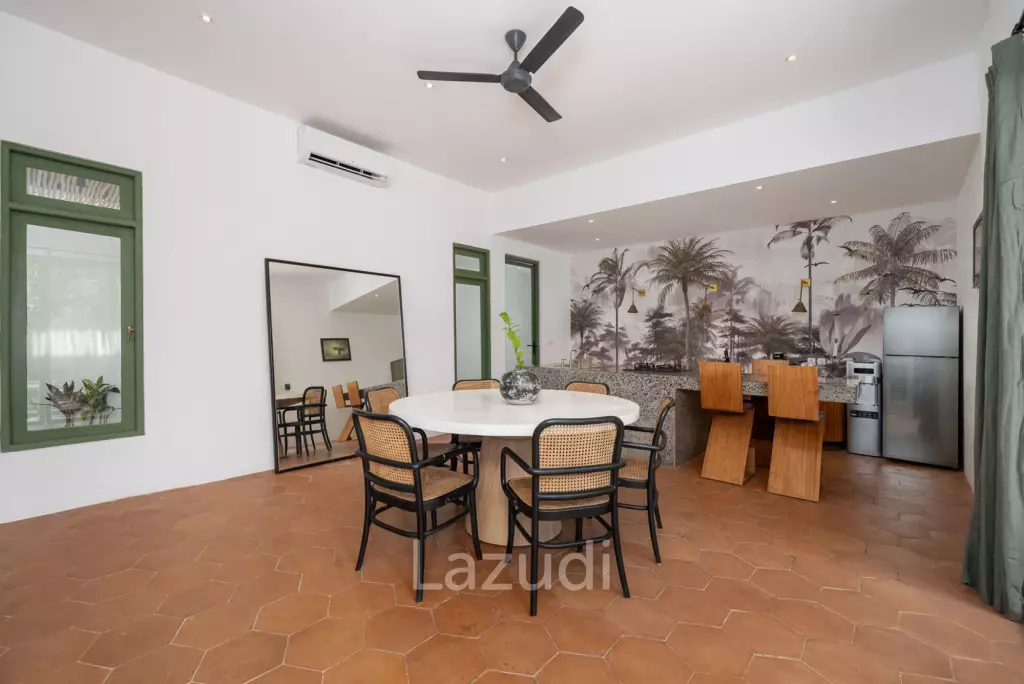 Newly Renovated 4-Bedroom Leasehold Villa in Canggu – Berawa | Private Pool, Only 5-Min Walking to Beach
