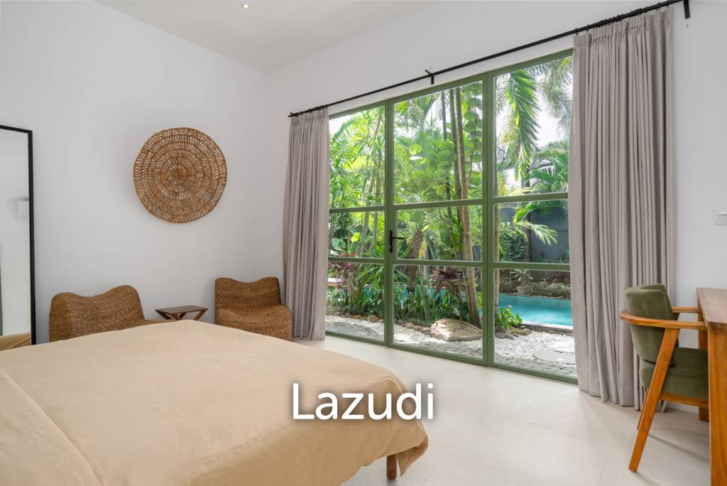 Newly Renovated 4-Bedroom Leasehold Villa in Canggu – Berawa | Private Pool, Only 5-Min Walking to Beach