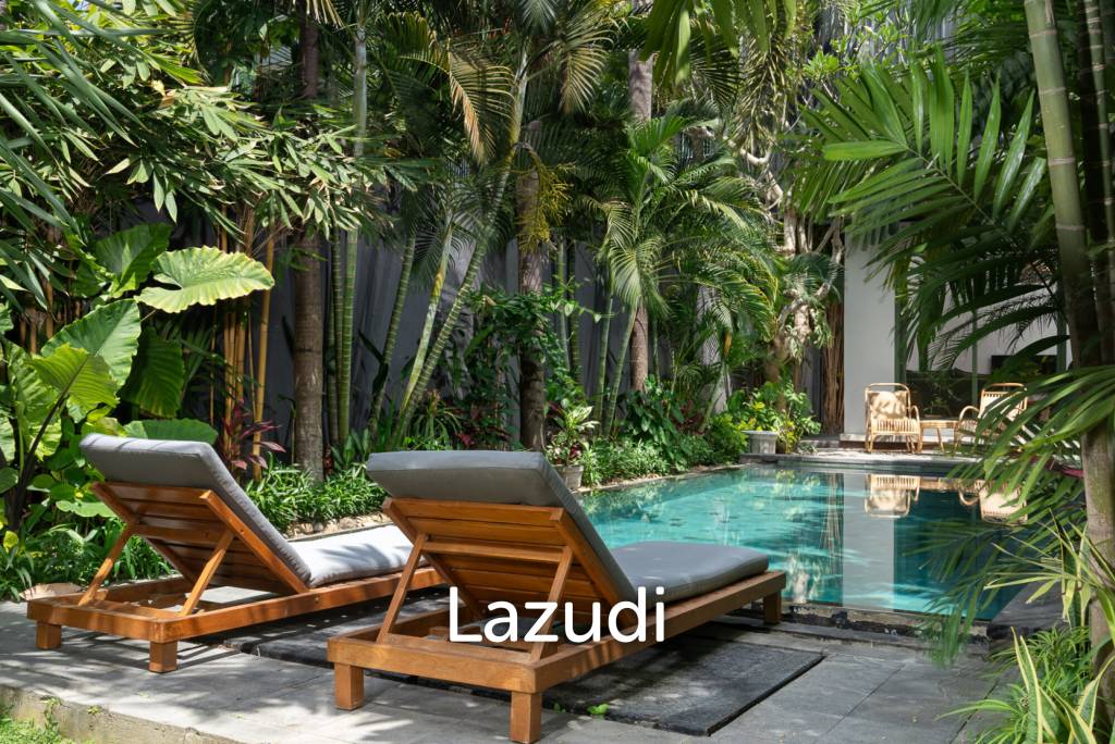 Newly Renovated 4-Bedroom Leasehold Villa in Canggu – Berawa | Private Pool, Only 5-Min Walking to Beach