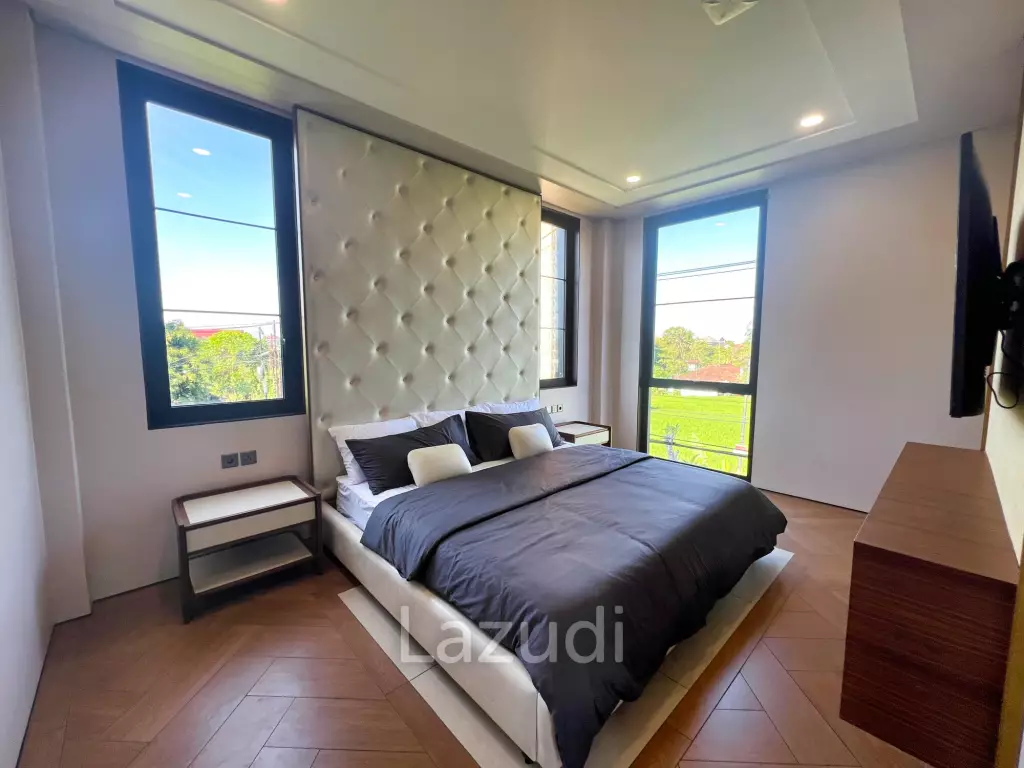 SPACIOUS 4-BEDROOM VILLA IN KEROBOKAN WITH RICE FIELD VIEWS
