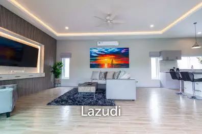 MEEDEE HUA HIN : 3 bed modern pool villa ( UNFURNISHED )
