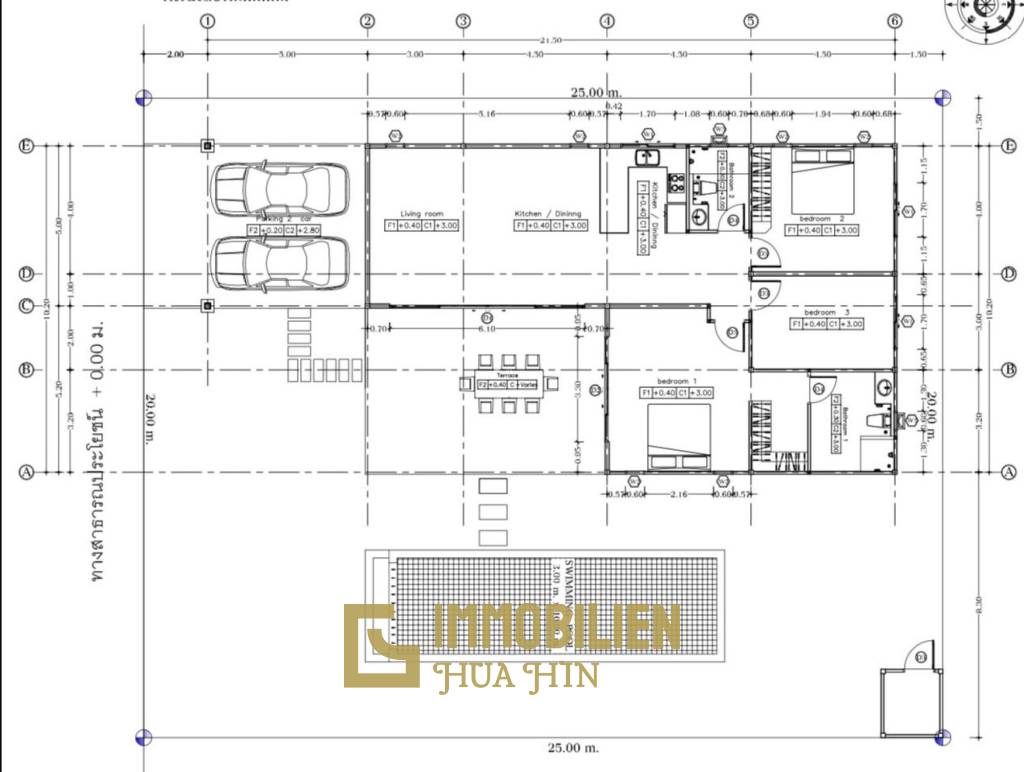 500 m² 3 Chambre 2 Salle de bain Villa Pour Vente