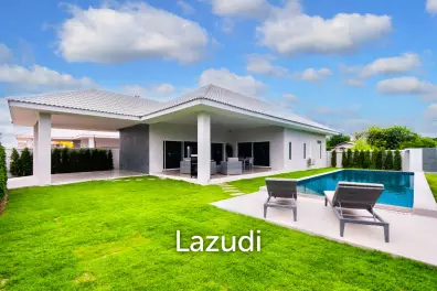 MEEDEE HUA HIN : 3 bed modern pool villa ( UNFURNISHED )