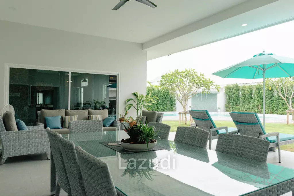 Elegant 5-Bedroom Villa with Pool in Thap Tai