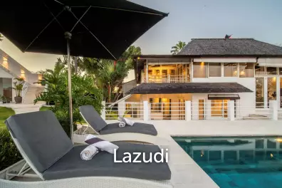 Own a Piece of Paradise: Luxury Leasehold 5-Bed Villa with Rice Field Views in Canggu – Berawa