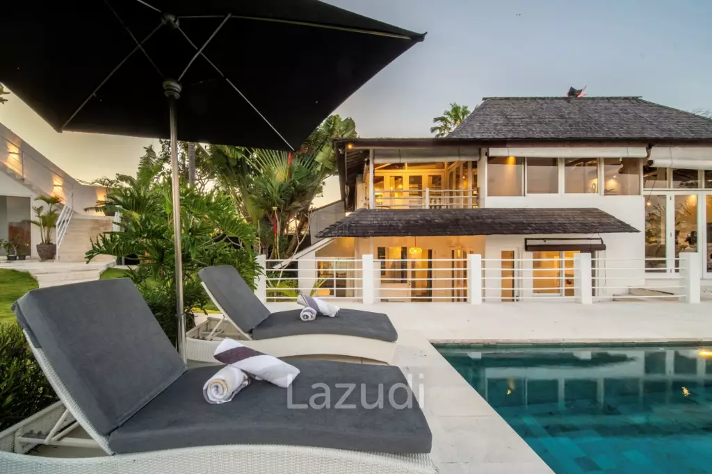 Own a Piece of Paradise: Luxury Leasehold 5-Bed Villa with Rice Field Views in Canggu – Berawa