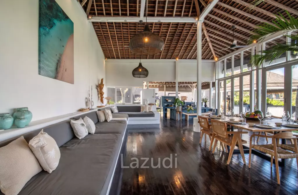 Own a Piece of Paradise: Luxury Leasehold 5-Bed Villa with Rice Field Views in Canggu – Berawa