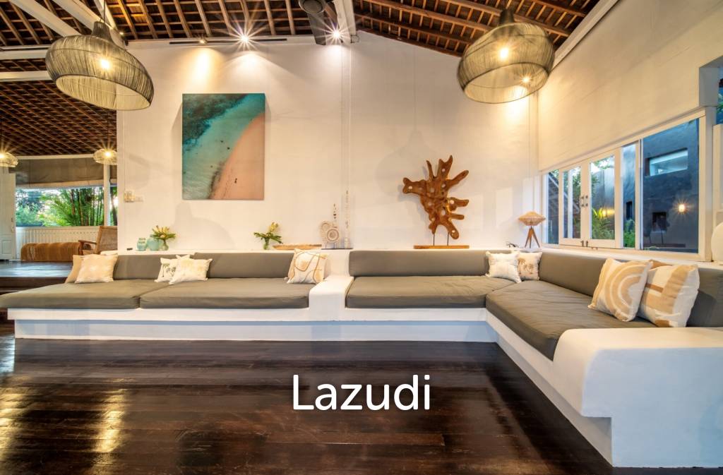 Own a Piece of Paradise: Luxury Leasehold 5-Bed Villa with Rice Field Views in Canggu – Berawa