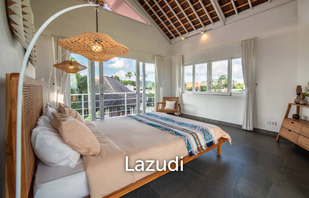 Own a Piece of Paradise: Luxury Leasehold 5-Bed Villa with Rice Field Views in Canggu – Berawa