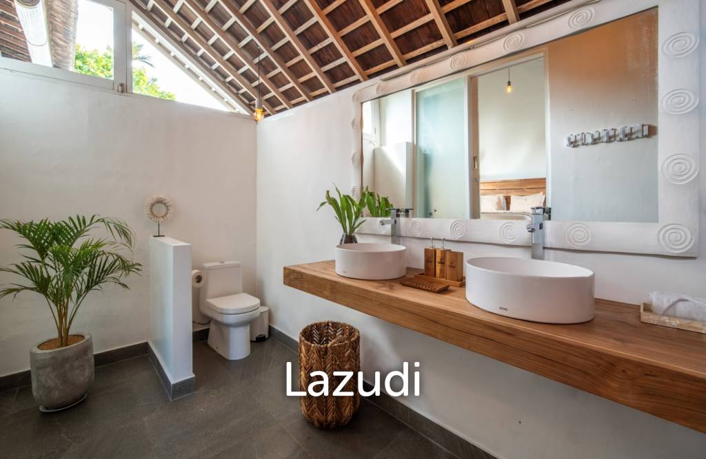 Own a Piece of Paradise: Luxury Leasehold 5-Bed Villa with Rice Field Views in Canggu – Berawa