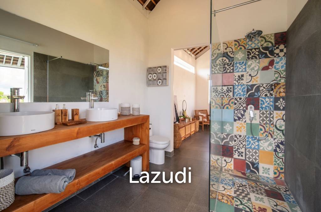 Own a Piece of Paradise: Luxury Leasehold 5-Bed Villa with Rice Field Views in Canggu – Berawa