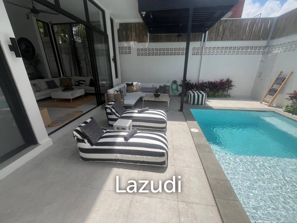 Ultra-Modern villa Situated beachside Pererenan with 44-year lease