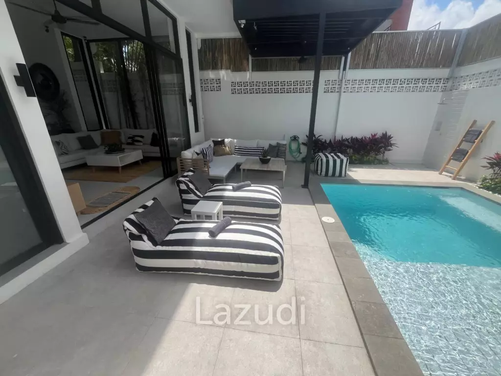 Ultra-Modern villa Situated beachside Pererenan with 44-year lease