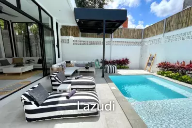 Ultra-Modern villa Situated beachside Pererenan with 44-year lease