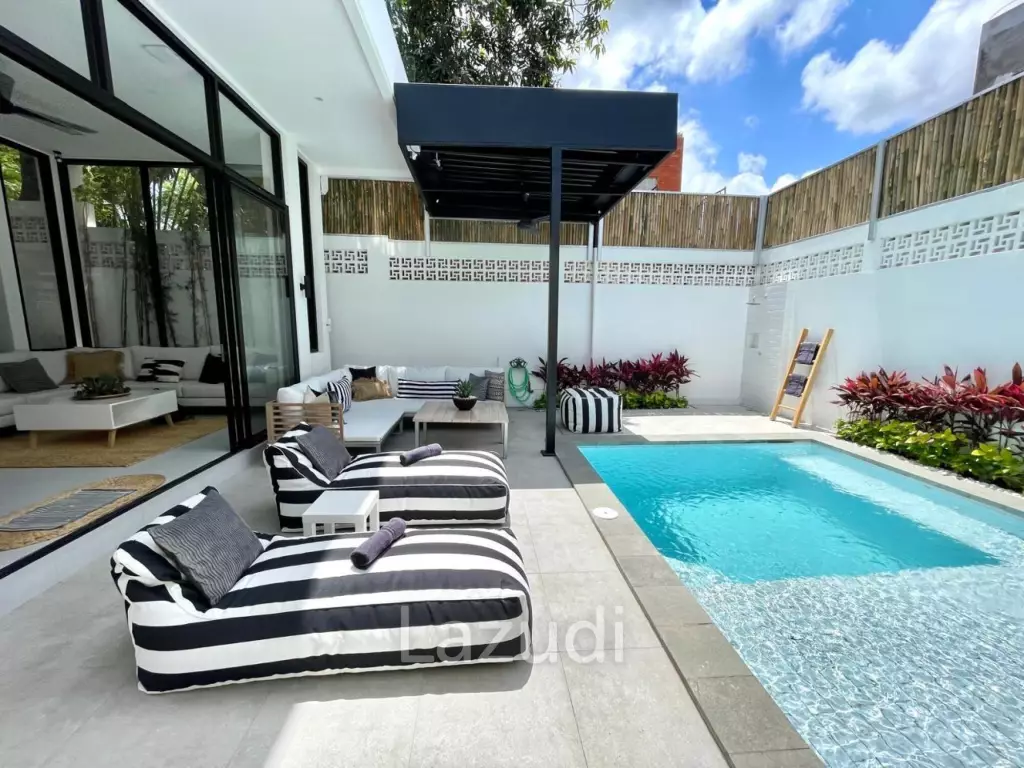 Ultra-Modern villa Situated beachside Pererenan with 44-year lease