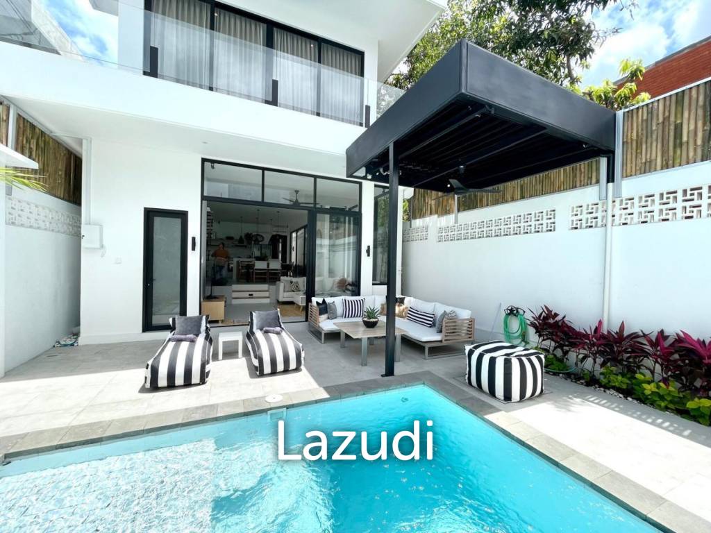 Ultra-Modern villa Situated beachside Pererenan with 44-year lease