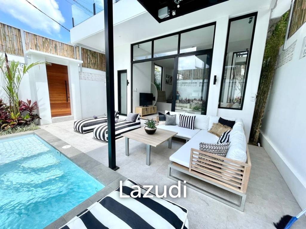 Ultra-Modern villa Situated beachside Pererenan with 44-year lease