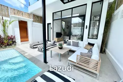 Ultra-Modern villa Situated beachside Pererenan with 44-year lease