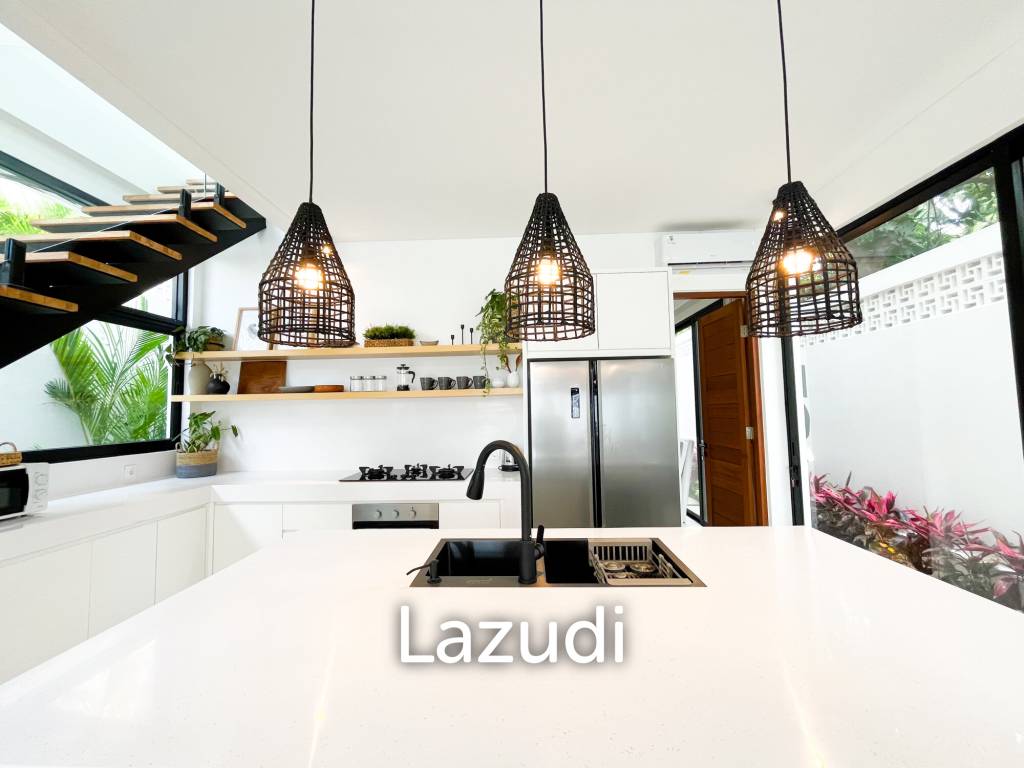 Ultra-Modern villa Situated beachside Pererenan with 44-year lease