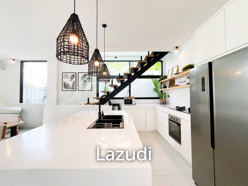 Ultra-Modern villa Situated beachside Pererenan with 44-year lease