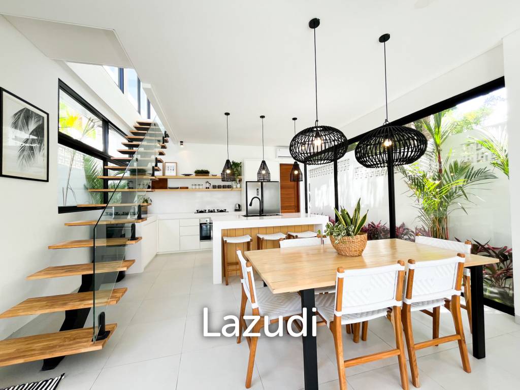 Ultra-Modern villa Situated beachside Pererenan with 44-year lease