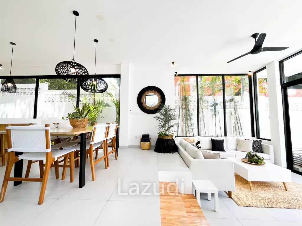 Ultra-Modern villa Situated beachside Pererenan with 44-year lease