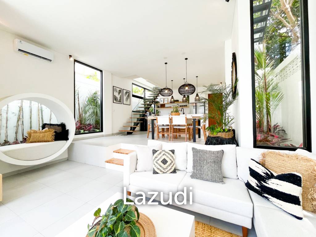 Ultra-Modern villa Situated beachside Pererenan with 44-year lease