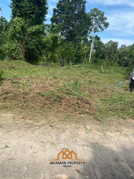 1200 sqm Freehold seaview Land in Lush Maenam Soi 2 Ko Samui