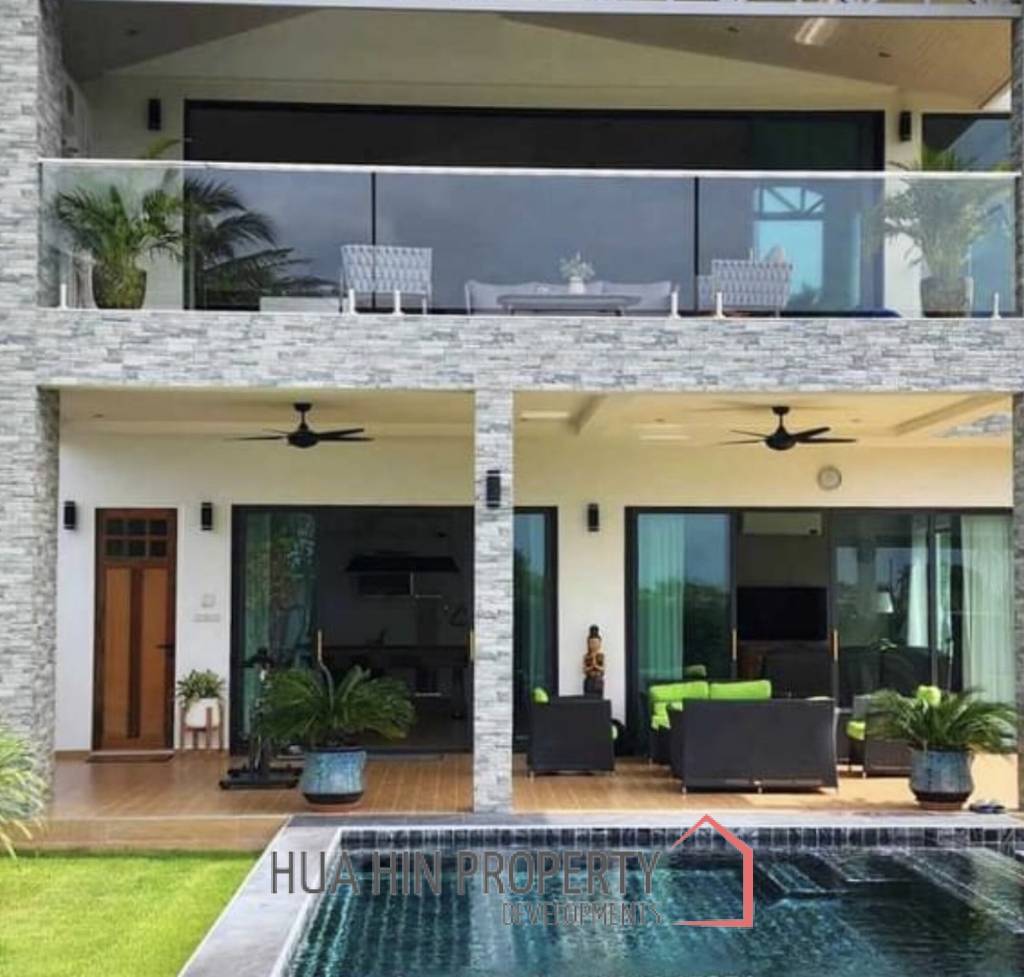 2 STOREY VILLA  : 4 beds pool villa on soi 112