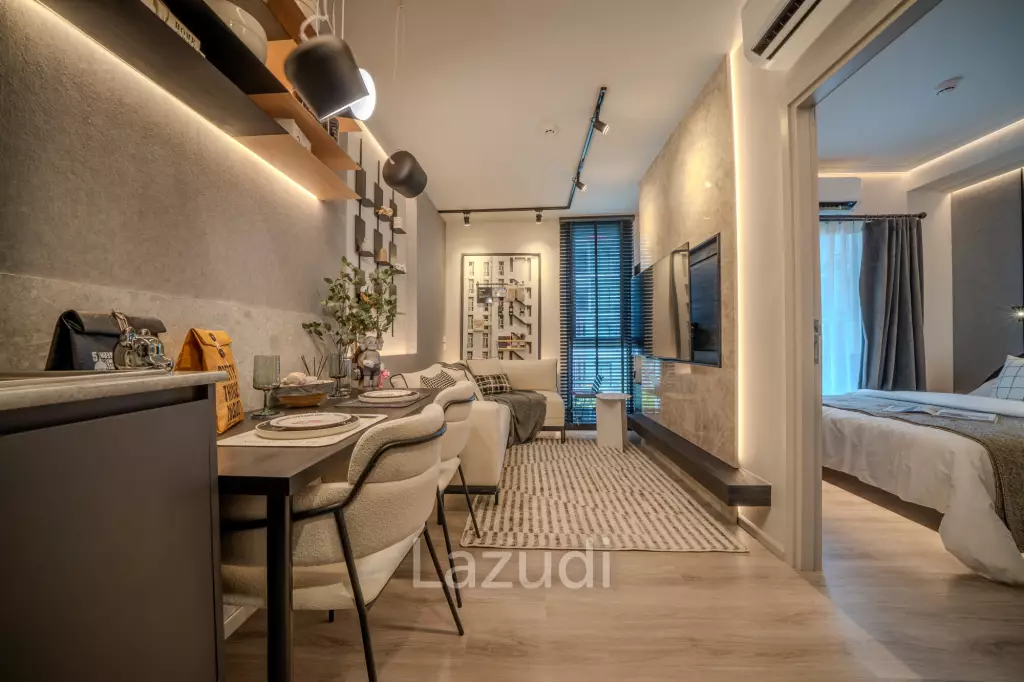 1 Bed 28.54 SQ.M Quintara MHy'GEN Ratchada-Huai Kwang
