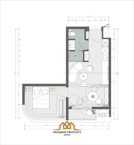 [Foreign Freehold] Seaview Condo 35 SQ.M Anava Samui