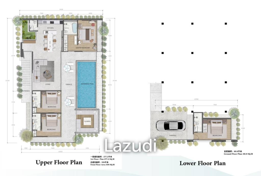 Luxurious 4 Bed Seaview Villa in Bang Por Ko Samui