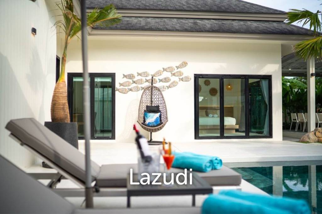 Luxurious 4-Bedroom Pool Villa for Sale in Soi Saiyuan, Rawai