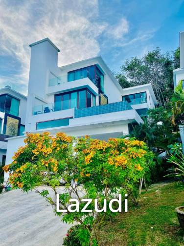 4-Storey Sea View Pool Villa for Sale in Ao Por, Phuket – 5 Bedrooms  with Elevator