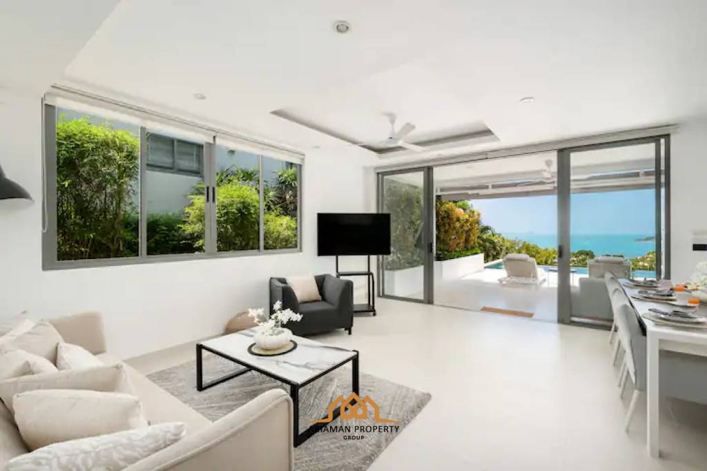 Ultra Luxury 4 Bedroom Seaview Villa in Choengmon, Ko Samui