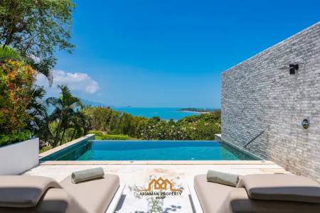 Ultra Luxury 4 Bedroom Seaview Villa in Choengmon, Ko Samui