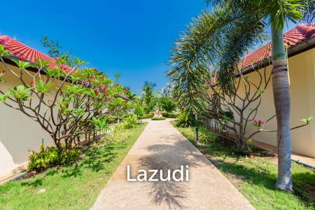 2 Beautiful bungalows, 2 bed each on landscaped garden