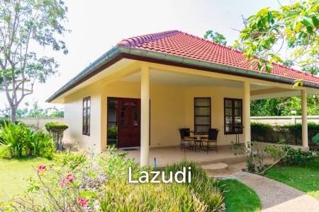 2 Beautiful bungalows, 2 bed each on landscaped garden