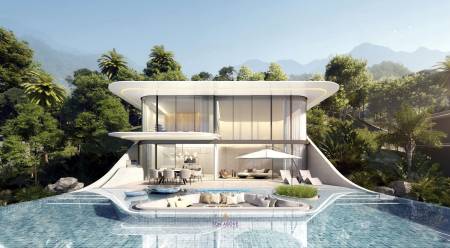 4 Bed 5 Bath 513.81 SQ.M Aurora Kata Top Seaview Villa